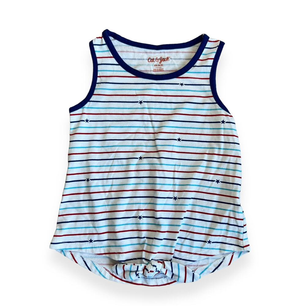 Cat & Jack Stars & Stripes Tank 4/5